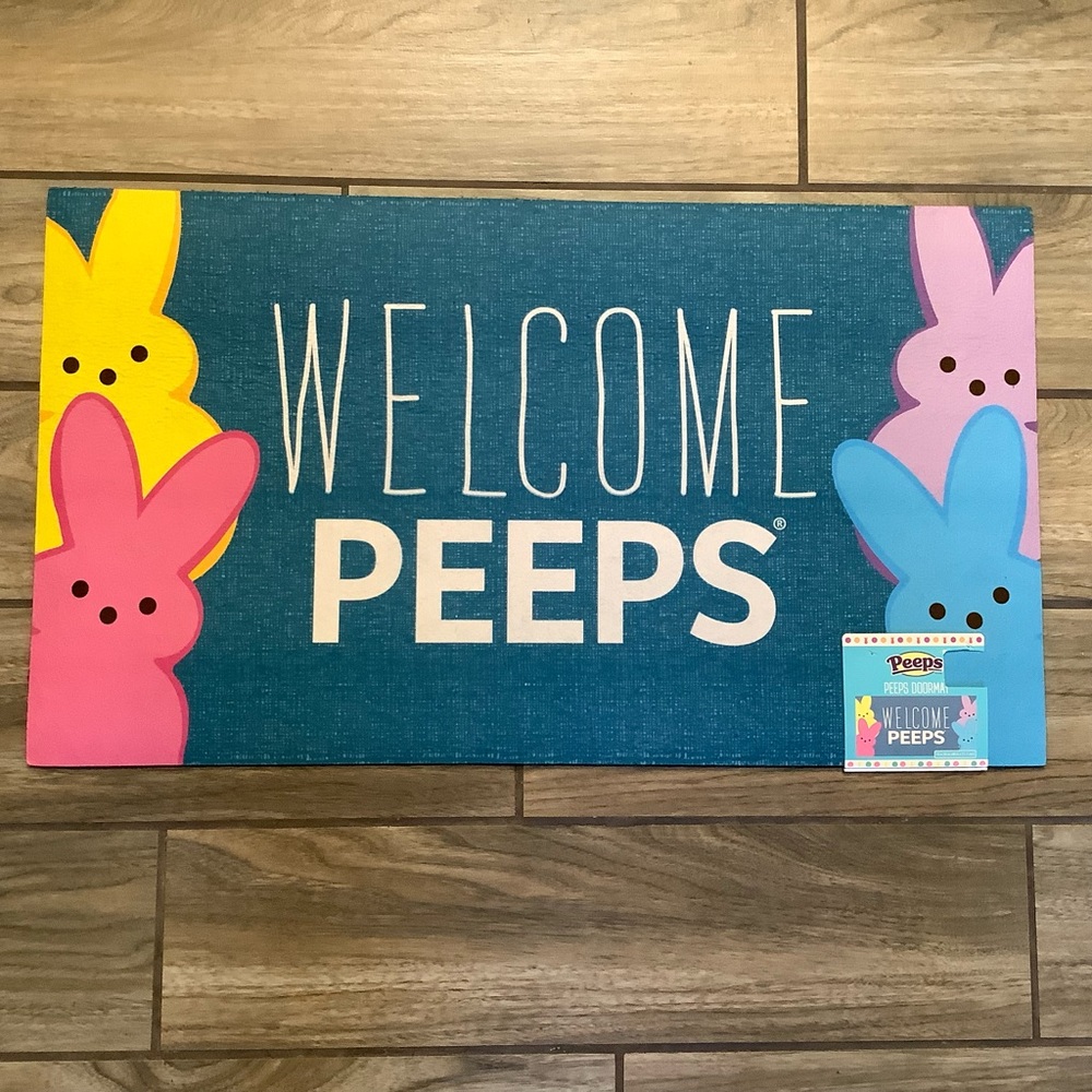 Just Born Welcome Peeps 16” x 28” Doormat